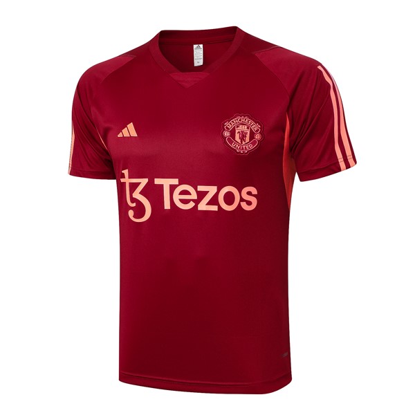 Camiseta Entrenamiento Manchester United 2024 2025 Rojo